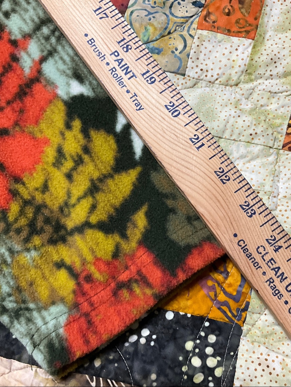 D & Co. V-Neck Floral Fleece - Picture 7 of 13